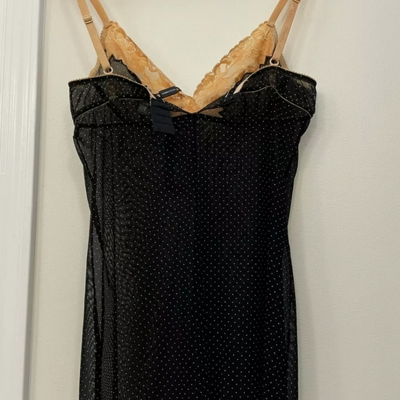 Dolce&Gabbana Black and Lace Trim Slip Dress size L - Picture 5 of 12